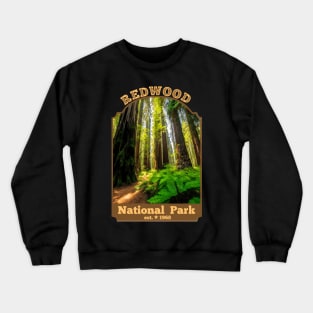 .Redwood National Park Crewneck Sweatshirt